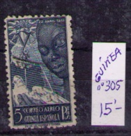 Guinea Española  Edifil Nº 305 - Guinea Española