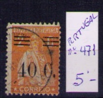 Portugal  - Yvert Nº 471 - Used Stamps