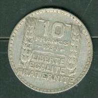 10 FRANCS TURIN 1934. ARGENT  - Argent / Silver - Pia3901 - 10 Francs