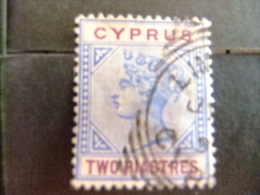 CHYPRE CYPRUS 1894 - 96 Queen Victoria Yvert & Tellier Nº 27 º  USADO - Chypre (...-1960)