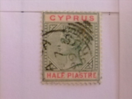 CHYPRE CYPRUS 1894 - 96 Queen Victoria Yvert & Tellier Nº 24 º  USADO - Chipre (...-1960)