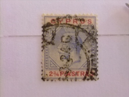 CHYPRE CYPRUS 1921 - 23 King George V Yvert & Tellier Nº 76 º FU - Chypre (...-1960)