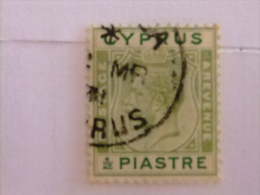 CHYPRE CYPRUS 1924 - 28 King George V Yvert & Tellier Nº 86 º FU - Chypre (...-1960)