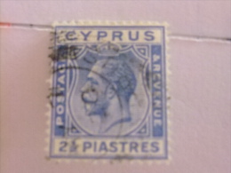 CHYPRE CYPRUS 1924 - 28 King George V Yvert & Tellier Nº 94 º FU - Chypre (...-1960)