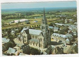 CPSM TIERCE, VUE AERIENNE, MAINE ET LOIRE 49 - Tierce