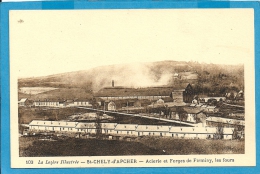 Lozère- Saint Chely D´Apcher -Acierie Et Forges De Firminy, Les Fours. - Saint Chely D'Apcher