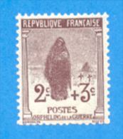 France 1917  : Au Profit Des Orphelins De La Guerre N° 148 Neuf Sans Charnière (2 Scans) - Nuevos