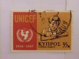 CHYPRE --CYPRUS --Yvert & Tellier Nº 302 º FU - UNICEF