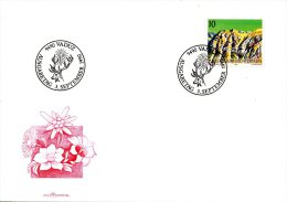 LIECHTENSTEIN. N°941 Sur Enveloppe 1er Jour (FDC) De 1990. Montagnes. - Montañas