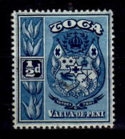 Tonga 1897 1/2d Coat Of Arms Issue #38 - Tonga (...-1970)