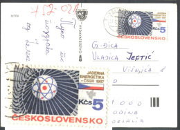 CZECHOSLOVAKIA - KATOM. ENERGIES -. 1993 - Atomo