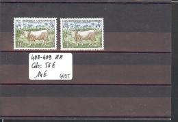 NOUVELLES HEBRIDES   - No Yvert 408-409  ** ( SANS CHARNIERE  )   - COTE: 56 € - Nuovi