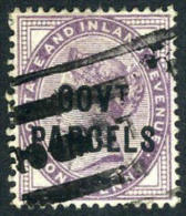 Great Britain O37 Used 1p Lilac Victoria Official From 1897 - Dienstzegels