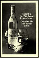 Reklame  -  Dujardin Weinbrand  -  Der Weinbrand Der Weinkenner  -  Werbeanzeige Von 1975 - Alkohol