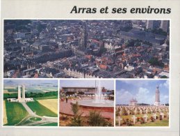 (199M) FRance - Arras Cimetierre Militaire - Oorlogsbegraafplaatsen