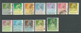 1987 Queens Head Definitives Selection Of Used Values To $5  Value Here - Oblitérés