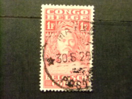 CONGO BELGA - BELGISCH CONGO - CONGO BELGE -- Yvert & Tellier Nº 141 º FU Gestempel - Usado - Used Stamps