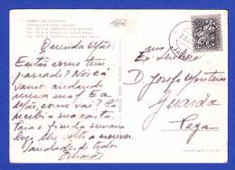 CARTE POSTALE -- CACHET   CTT . AMORA - 23.11.75   -  2 SCANS - Cartas & Documentos