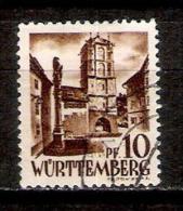 Occupation Française Würtemberg N° 16 Neuf * - Württemberg
