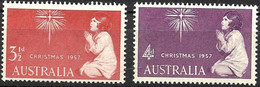 AUSTRALIA..1957..Michel # 279-280...MNH. - Nuovi