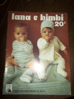 Lib203 Lana E Bimbi, Casa Editrice Mani Di Fata, Lavori Femminili, Maglia Uncinetto Traforato, Vintage Anni '70, Vestiti - Casa E Cucina