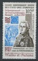 115 WALLIS Et FUTUNA 1980 - Independance Des Etats Unis Conte De Rochambeau - Neuf Sans Charniere (Yvert A 102) - Ungebraucht