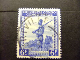 CONGO BELGA - BELGISCH CONGO - CONGO BELGE -- Yvert & Tellier Nº 244 º FU Gestempel - Usado - Usati