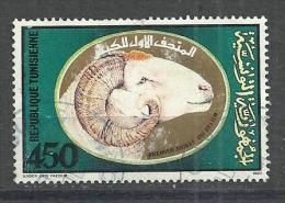 TUNISIA 1989 - SHEEP MUSEUM 450 - USED OBLITERE GESTEMPELT USADO - Esel