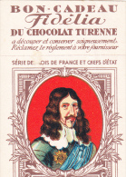CHOCOLAT TURENNE SERIE DES ROIS DE FRANCE ET CHEFS D'ETAT / LOUIS XIII - Historia