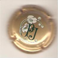 CAPSULE MUSELET CHAMPAGNE PERRIER JOUET (noir Et Blanc Sur Or) - Perrier Jouet