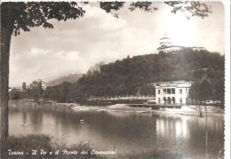 80292) Cartolina Di Torino - Il Po E Il Monte Dei Cappuccini - Viaggiata - Fiume Po