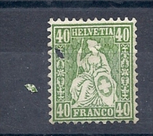 130605618  SUIZA YVERT  Nº  39  *  MH  (BROKEN. SEE PICTURE)  (CAT 1000€) - Unused Stamps