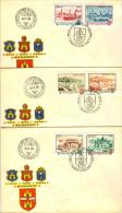 HUNGARY - 1972.FDC Set III.- Centenary Of Unification Of Obuda,Buda And Pest Into Budapest/Bridges/Ships - FDC