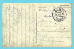 Fotokaart Met Stempel SOLTAU - Kriegsgefangenschaft