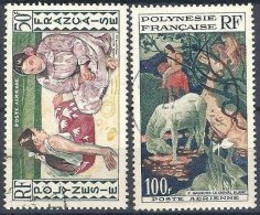 2 Tableaux De Gauguin De 1958 Oblitérés - Used Stamps