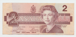CANADA 2 DOLLAR 1986 VF+ P 94a 94 A (Crow - Bouey) - Canada