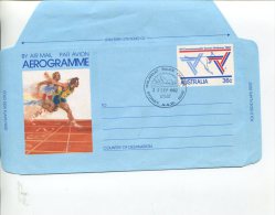 (931) Australia - Aerogramme - Brisbane Commonwealth Games 82 - Aerogrammi