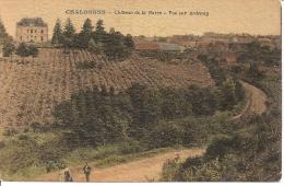 CHALONNES CHATEAU DE BARRE ,VUE SUR ERDENAY,BEAU PLAN ,COULEUR ,A VOIR !! REF 33853 - Chalonnes Sur Loire