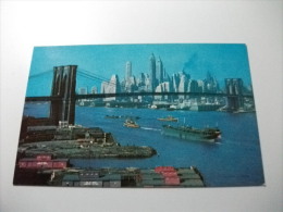 Rimorchiatori Navi Ship Ponte Brooklyn New York - Sleepboten