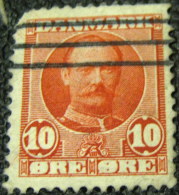 Denmark 1907 King Frederick VIII 10ore - Used - Used Stamps