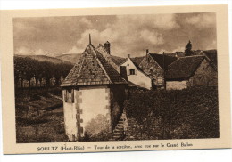 CPA  SOULTZ TOUR DES SORCIERES ANCIEN REMPART - Soultz