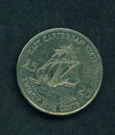 EAST CARIBBEAN STATES - 2002 25c Circ. - Ostkaribischer Staaten