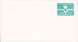 United States Postal Stationery Ganzsache Entier Cover Brief 1 8/10 C. Volunteer Yourself Auth. Nonprofit Org. Star - Sonstige & Ohne Zuordnung