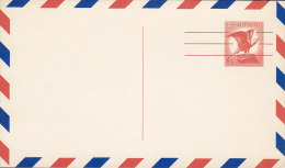 United States Postal Stationery Ganzsache Entier 6 C. US Airmail Eagle Adler Precancelled - Sonstige & Ohne Zuordnung