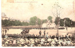 Nancy (Meurthe Et Moselle)-La Revue Militaire Du 14 Juillet Sur La Place Carnot-Colorisée-Ecrite En 1907 (voir Scan) - Nancy