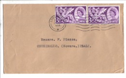 VER1412A - GRAN BRETAGNA  1958 , Da London Per L' Italia - Cartas & Documentos