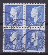 Denmark 2000 Mi. 1233     5.75 Kr Queen Königin Margrethe II. 4-Block !! - Blokken & Velletjes