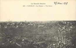 Somme - Ref : A516- Combles Les Ruines -guerrre 1914-18 - Carte Bon état - - Combles