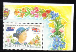 Aitutaki 1996 QE II 70th Birthday MNH - Aitutaki