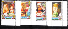 Aitutaki 1992 Christmas Paintings MNH - Aitutaki